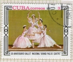 Sellos del Mundo : America : Cuba : 79 - 30 Aniversario Ballet Nacional