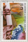 Stamps Cuba -  143 XX Aniv. de la reforma agraria