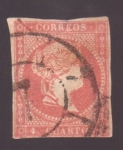 Stamps Europe - Spain -  Isabel II