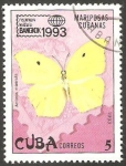 Stamps Cuba -  Mariposa