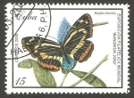 Stamps Cuba -  Mariposa