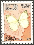 Stamps Cuba -  Mariposa