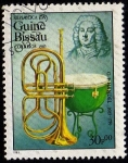 Sellos del Mundo : Africa : Guinea_Bissau : G. F. HÄNDEL 1685 - 1759