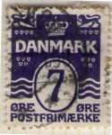 Stamps Denmark -  25