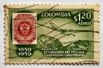 Sellos de America - Colombia -  Centenario del Primer sello postal Colombiano