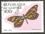 Sellos de Africa - Guinea -  Mariposa