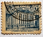 Stamps Colombia -  Palacio de Comunicaciones