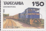 Sellos de Africa - Tanzania -  trenes