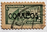 Stamps Colombia -  Palacio de Comunicaciones