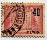 Stamps Colombia -  Palacio de Comunicaciones