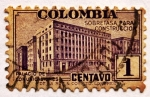 Stamps Colombia -  Palacio de Comunicaciones