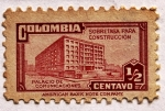 Stamps Colombia -  Palacio de Comunicaciones