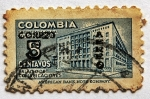 Stamps Colombia -  Palacio de Comunicaciones