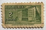 Stamps Colombia -  Palacio de Comunicaciones