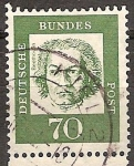 Stamps Germany -  Ludwig van Beethoven.