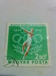 Sellos de Europa - Hungr�a -  Comite Olimpico 1895 - 1970