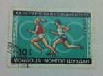 Sellos de Asia - Mongolia -  Olimpiadas Munich 1972