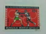 Sellos de Asia - Mongolia -  Olimpiadas Munich 1972