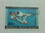 Sellos de Asia - Mongolia -  Olimpiadas Munich 1972