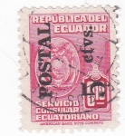 Sellos de America - Ecuador -  Servicio Consular Ecuatoriano