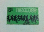 Sellos de America - M�xico -  Olimpiada Mexico 1968