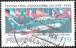 Stamps Chile -  3° FERIA INTERNACIONAL DEL AIRE - FIDA 84