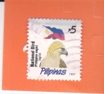 Stamps Philippines -  Bandera Nacional -y aguila