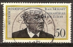 Sellos de Europa - Alemania -  Jean Monnet , ciudadano de honor de Europa.