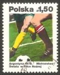 Stamps Poland -  2384 - Mundial de fútbol Argentina