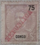 Stamps Portugal -  congo republica  1914