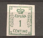 Sellos del Mundo : Europe : Spain : CORONA Y CIFRA