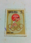 Sellos de America - Costa Rica -  Olimpicos Tokyo 1964