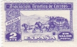 Stamps : Europe : Spain :  Asociación Benéfica de Correos-Postas-Sin valor postal-     (k)