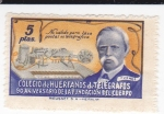 Stamps Spain -  Colegio de Huerfanos de Telégrafos, 50 Aniversario de la Fundación del cuerpo-NO VALIDO PARA TASA PO