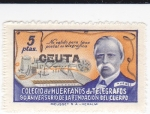 Stamps Spain -  Colegio de Huerfanos de Telégrafos, 50 Aniversario de la Fundación del cuerpo-NO VALIDO PARA TASA PO