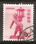 Stamps Japan -  Tentoki (demonio).