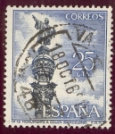 Stamps Spain -  1965 Serie Turistica.Monumento a Colón. Barcelona - Edifil:1643