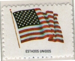 Sellos de America - Estados Unidos -  1 Bandera