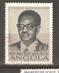 Stamps Africa - Angola -  AGOSTINHO NETO