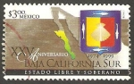 Stamps Mexico -  1886 - XXV anivº Baja California Sur