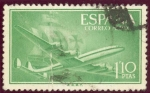 Sellos del Mundo : Europa : Espa�a : 1955-56 Superconstellation y nao Santa Maria -Edifil:1173