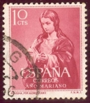 Sellos del Mundo : Europa : Espa�a : 1954 Año Mariano. Inmaculada (Alonso Cano). Granada - Edifil:1132