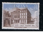 Stamps Spain -  Edifil  2114  125º aniver. del Gran Teatro del Liceo, Marcelona.  