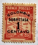 Sellos de America - Colombia -  Banco Postal