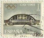 Sellos de Europa - Espa�a -  PALACIO DE DEPORTES DE MADRID