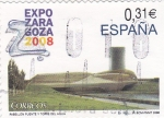 Stamps Spain -  EXPO-ZARAGOZA 2008        (k)