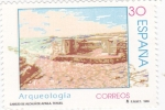 Stamps Spain -  Arqueología-cabezo de Alcalá de Azáila-Teruel   (k)