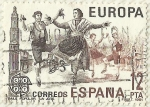 Sellos de Europa - Espa�a -  BAILE POPULAR - LA JOTA