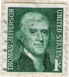 Sellos de America - Estados Unidos -  173 Thomas Jefferson