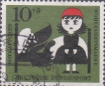 Stamps Germany -  cuentos( caperucita roja)